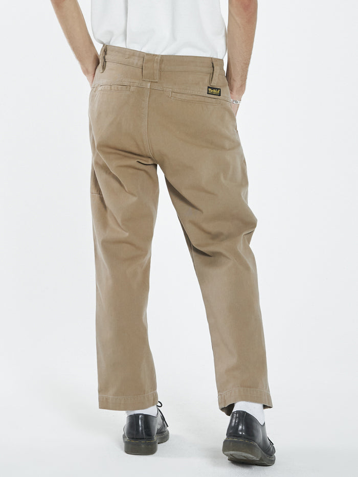 Thrills Union Work Chino Pant - Sand