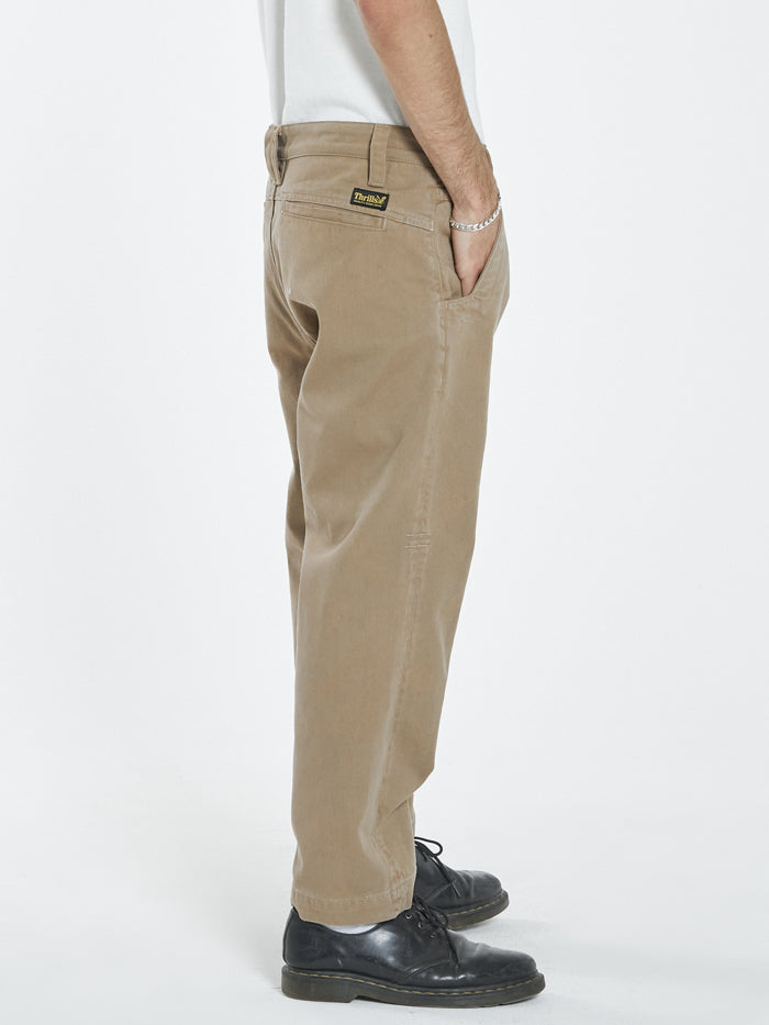 Thrills Union Work Chino Pant - Sand