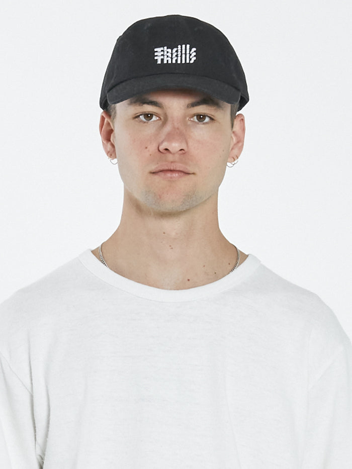 Infinite Thrills 6 Panel Cap - Washed Black