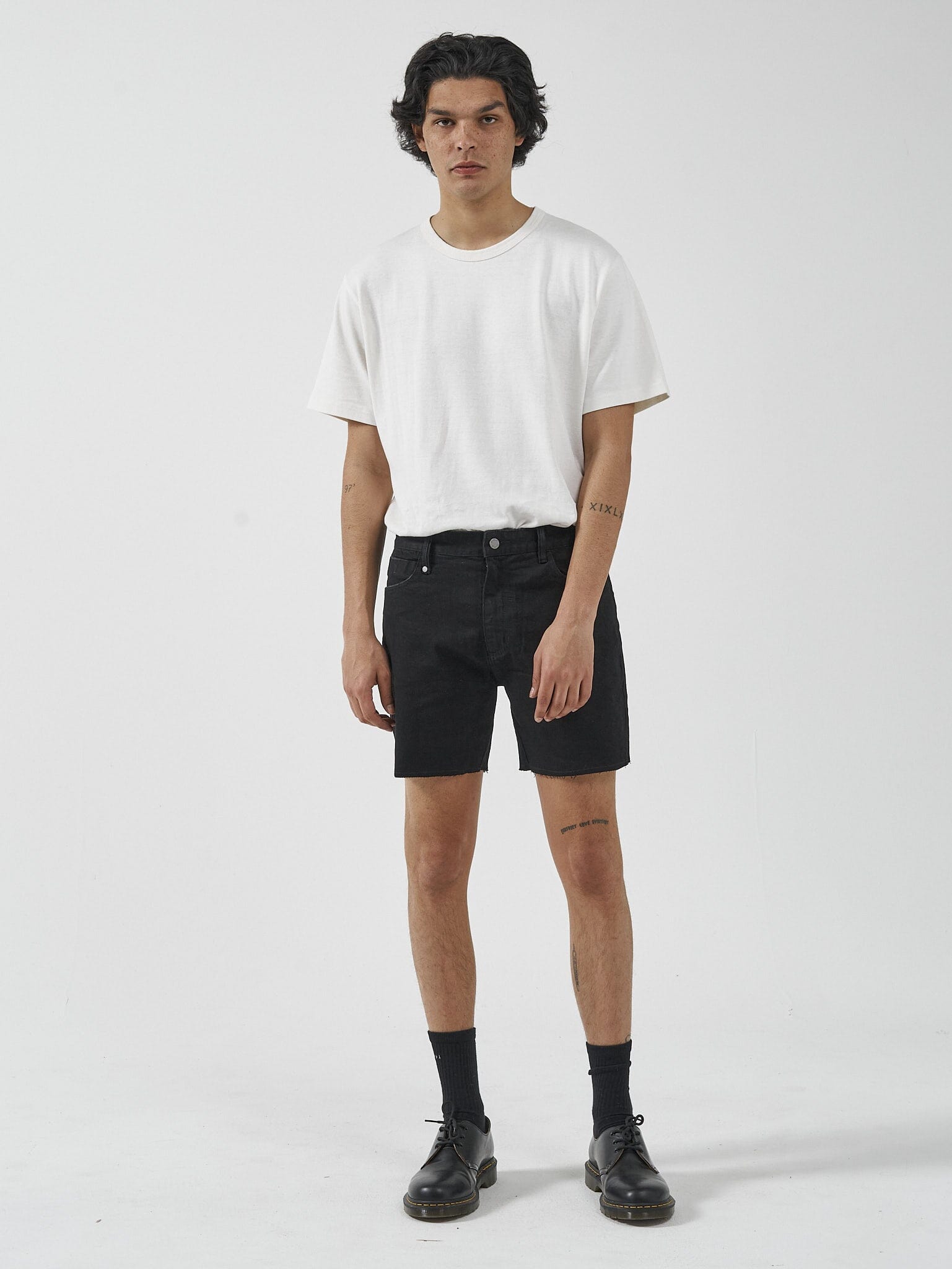 Mandude Denim Short - Black Rinse