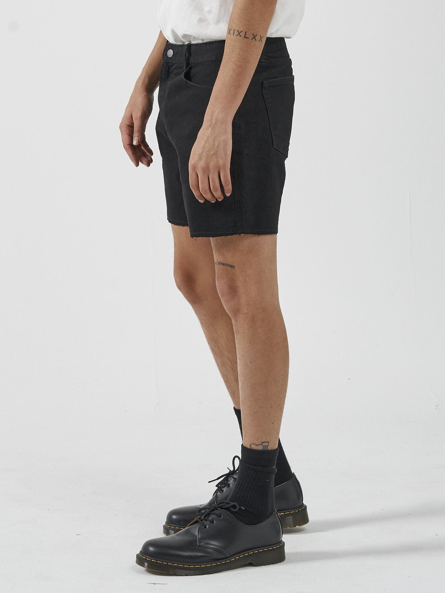 Mandude Denim Short - Black Rinse
