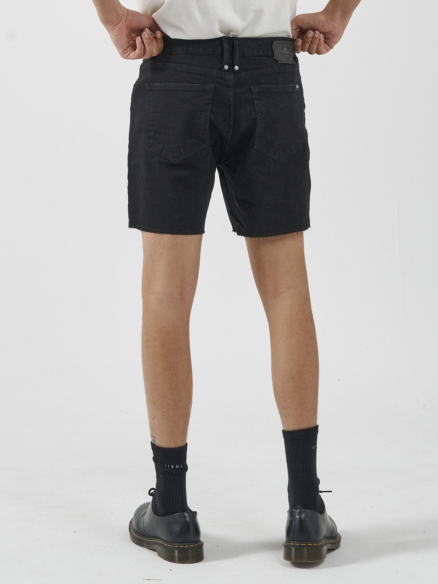 Mandude Denim Short - Black Rinse
