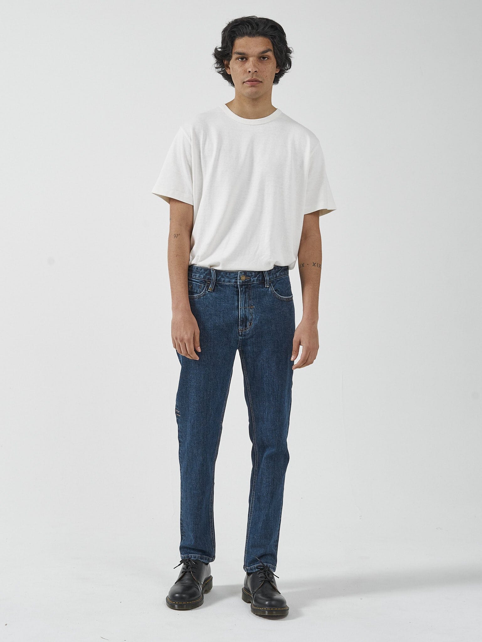 Bones Slim Denim Jean - Dark Rinse Blue