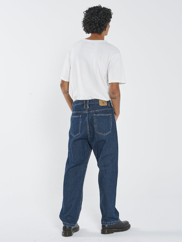 Slacker Denim Jean - Dark Rinse Blue