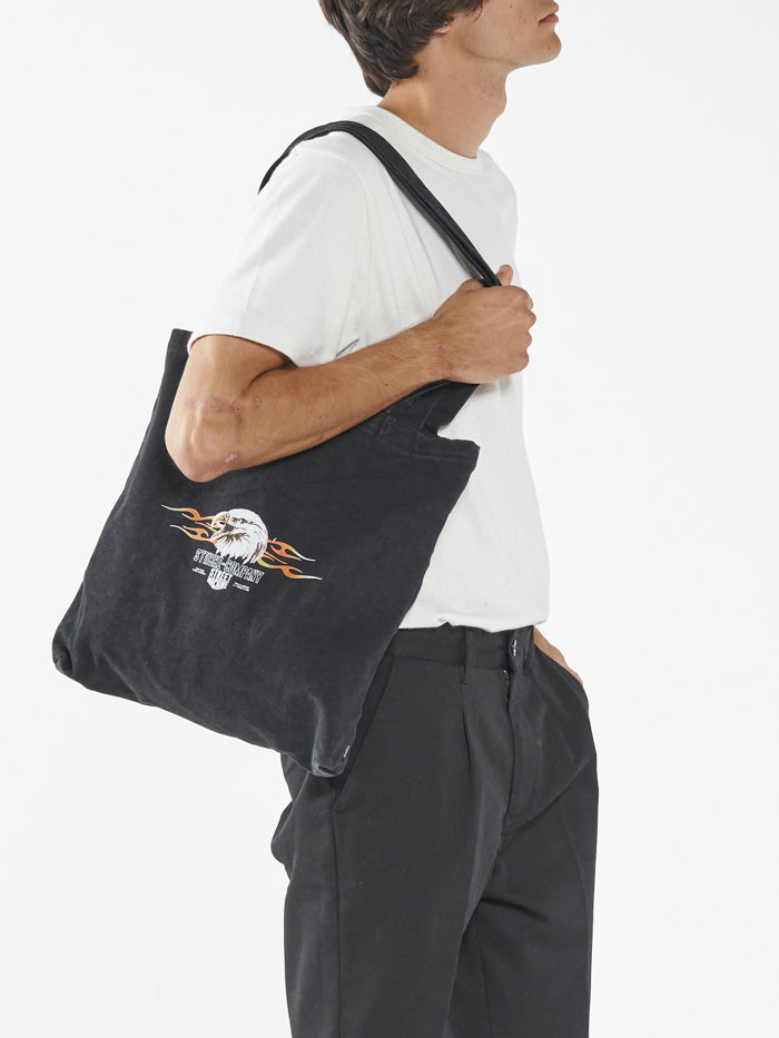 Blaze Tote Bag - Merch Black