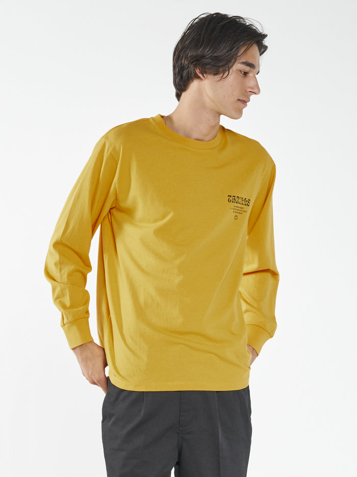 Thief Of The Night Merch Fit Long Sleeve Tee - Power Gold