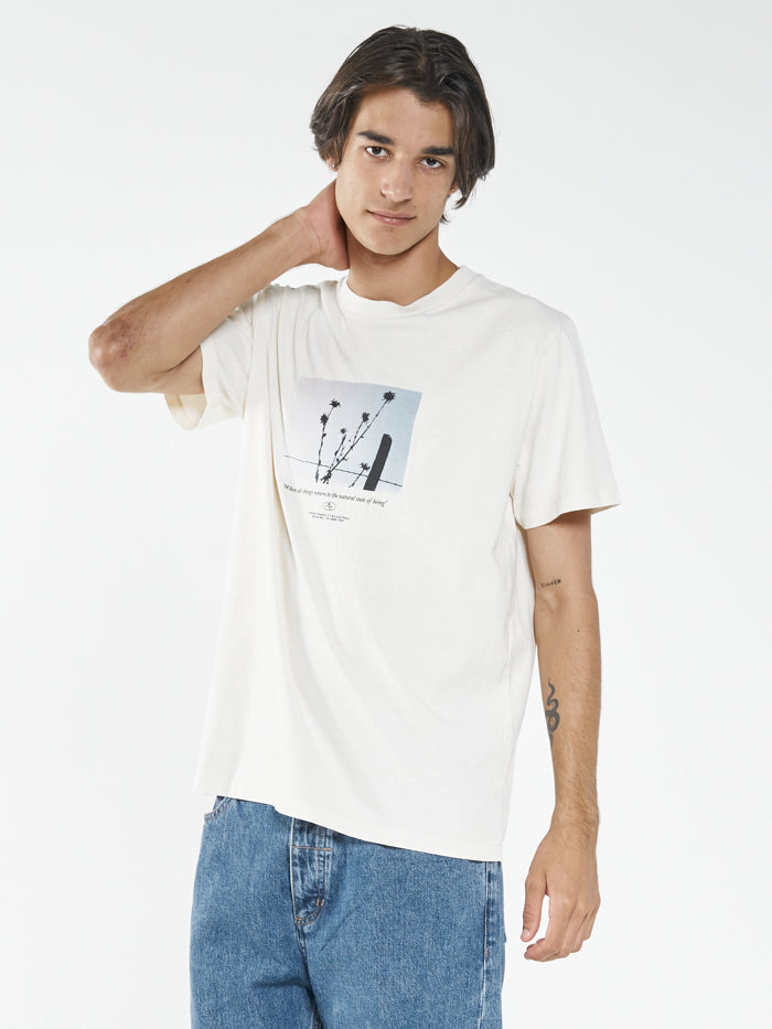 State Of Being Merch Fit Tee - Heritage White