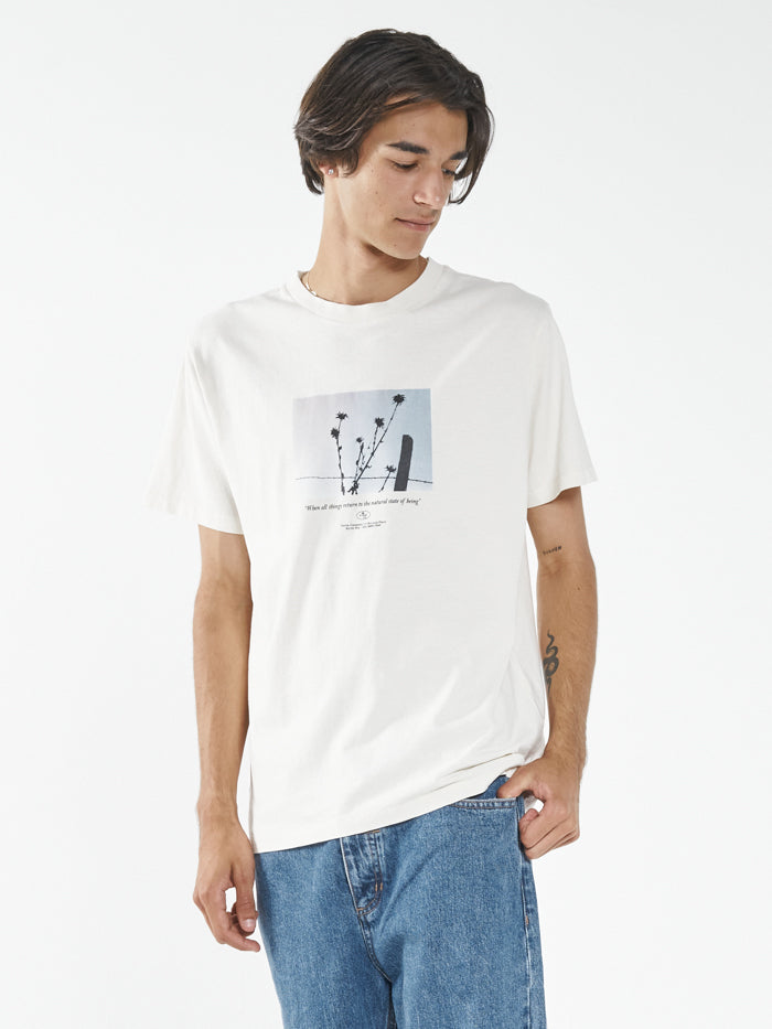State Of Being Merch Fit Tee - Heritage White