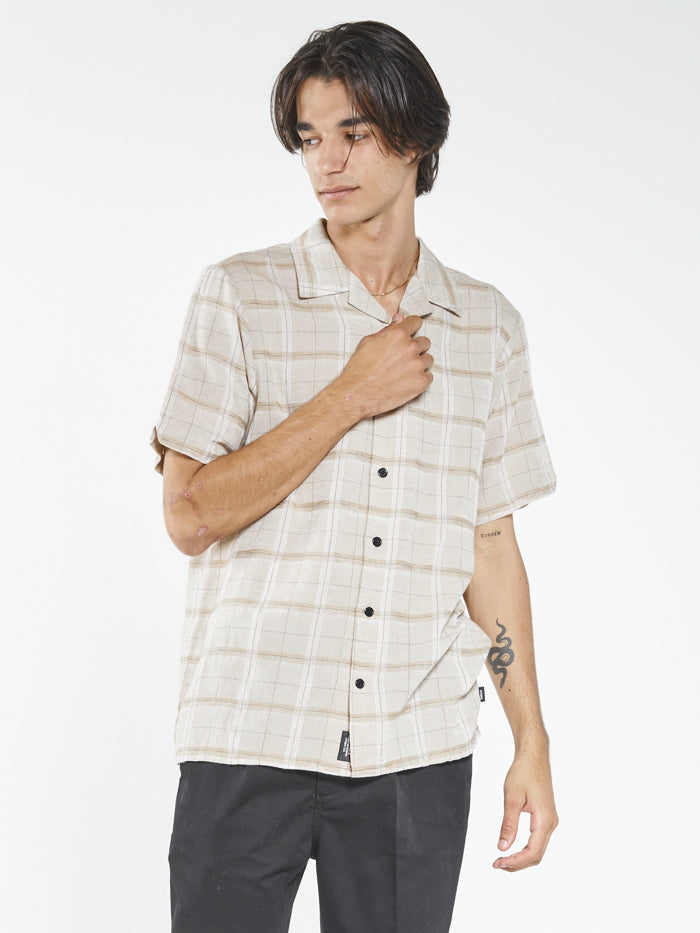 Everlasting Bowling Shirt - Stone