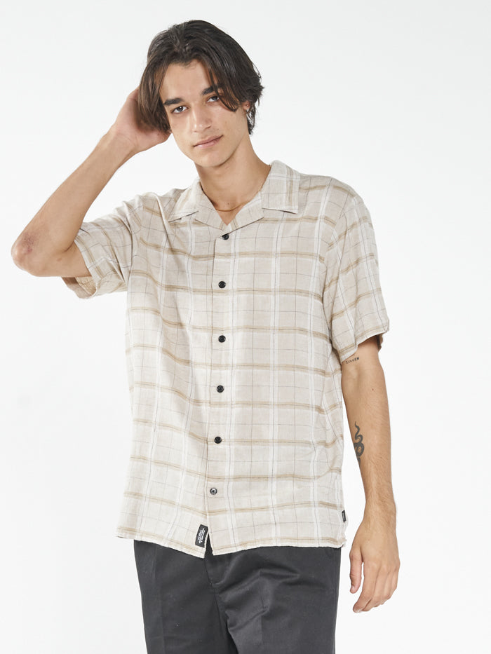Everlasting Bowling Shirt - Stone
