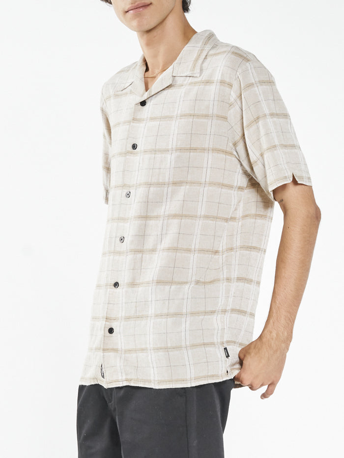 Everlasting Bowling Shirt - Stone