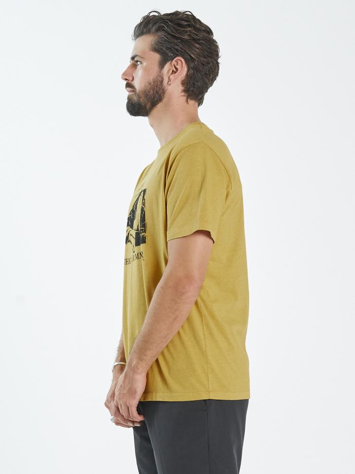 What A Bummer Merch Fit Tee - Mineral Yellow