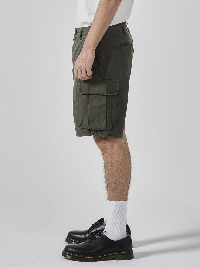 Slacker Cargo Short - Army Green