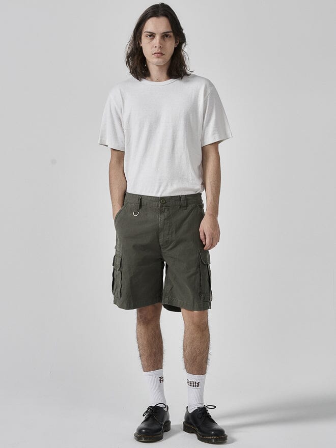 Slacker Cargo Short - Army Green