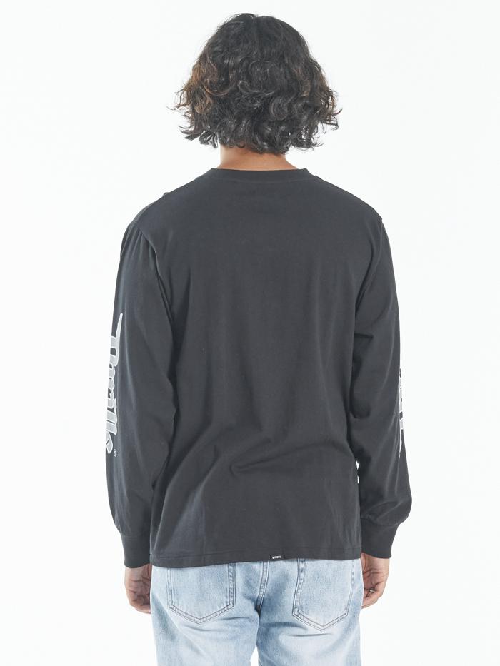 Forget Me Not Merch Fit Long Sleeve Tee - Black
