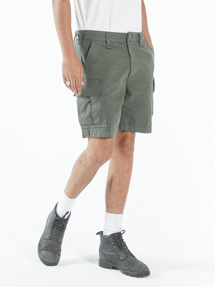 Brigade Cargo Short - Army Green