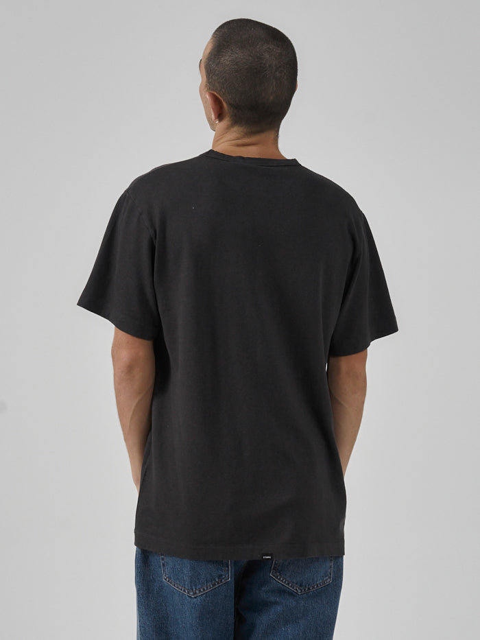 Hemp Forward Motions Merch Fit Tee - Dark Charcoal