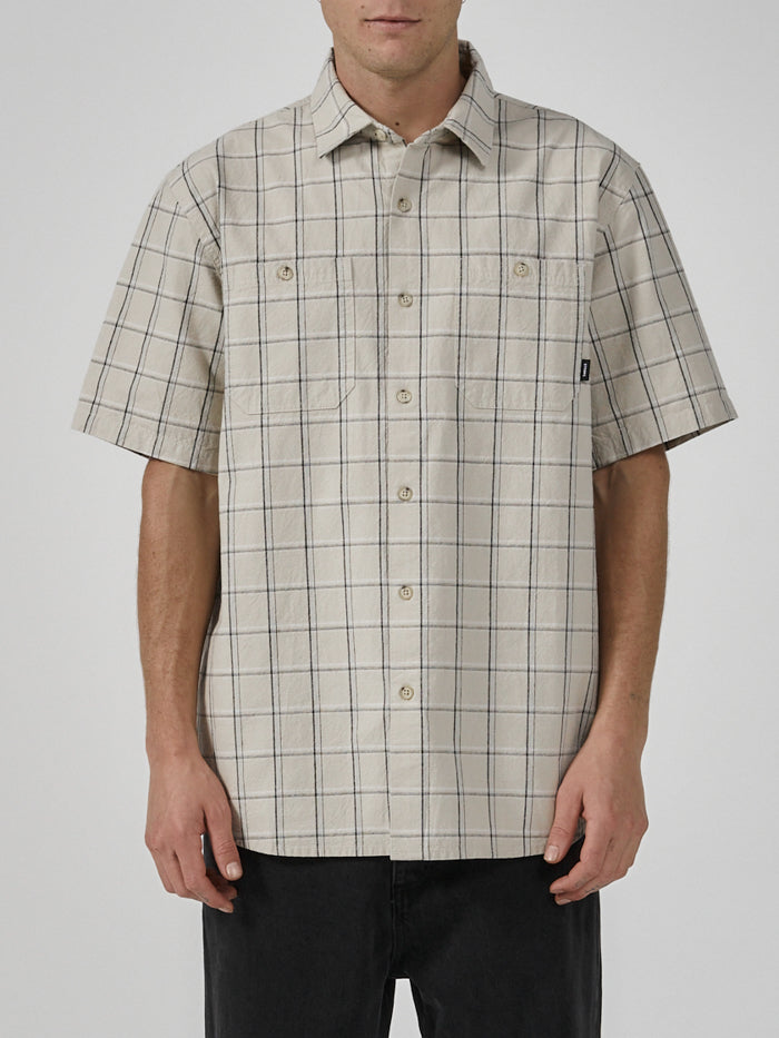 Healing Energies Short Sleeve Shirt - Tan