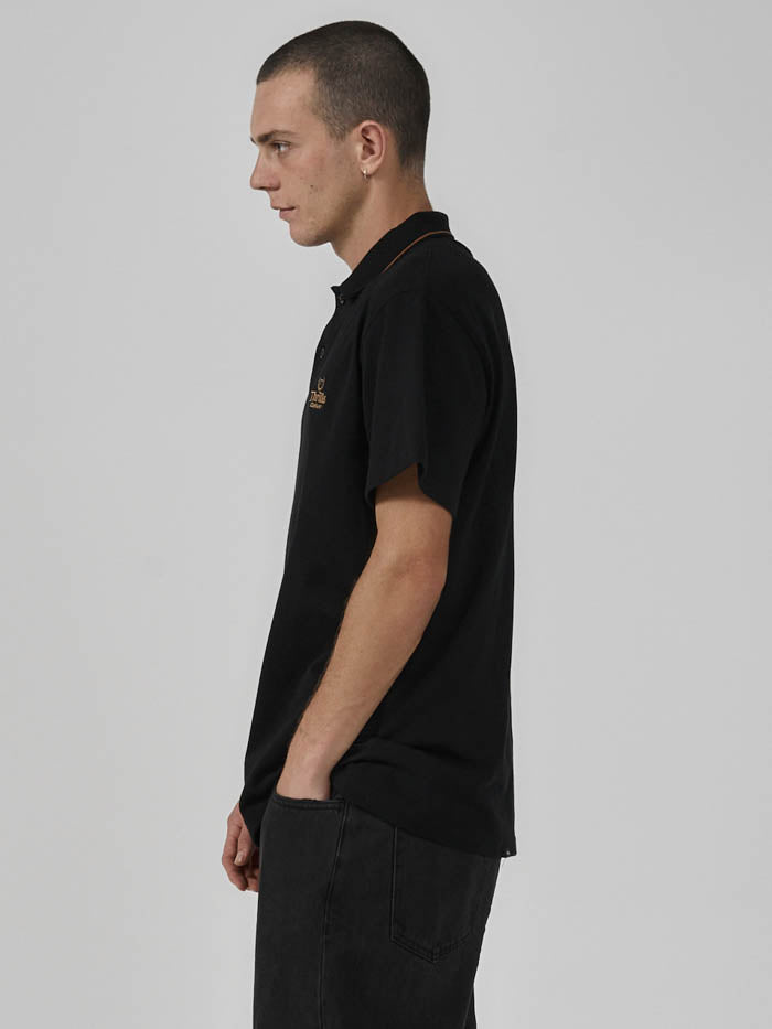 King Embro Polo - Black