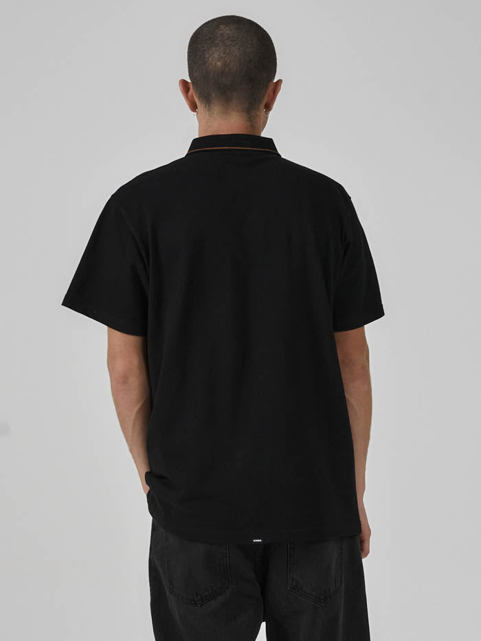 King Embro Polo - Black