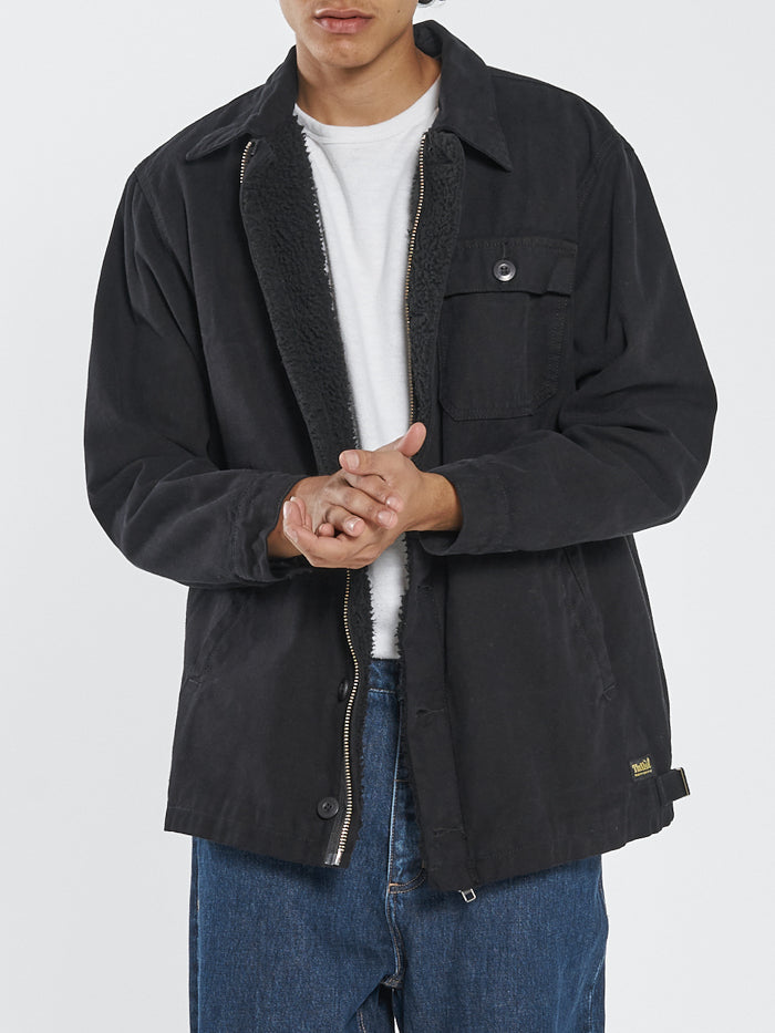 Legion Sherpa Jacket - Black