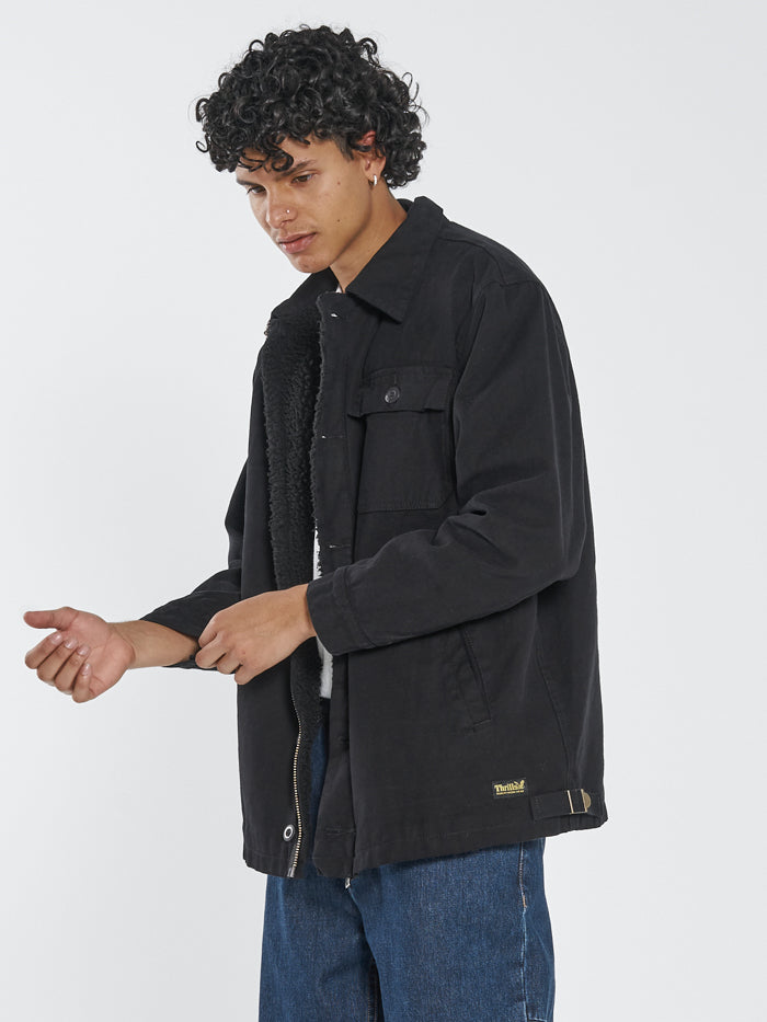 Legion Sherpa Jacket - Black