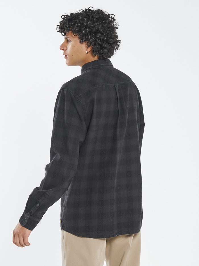 Liste Long Sleeve Flannel - Black