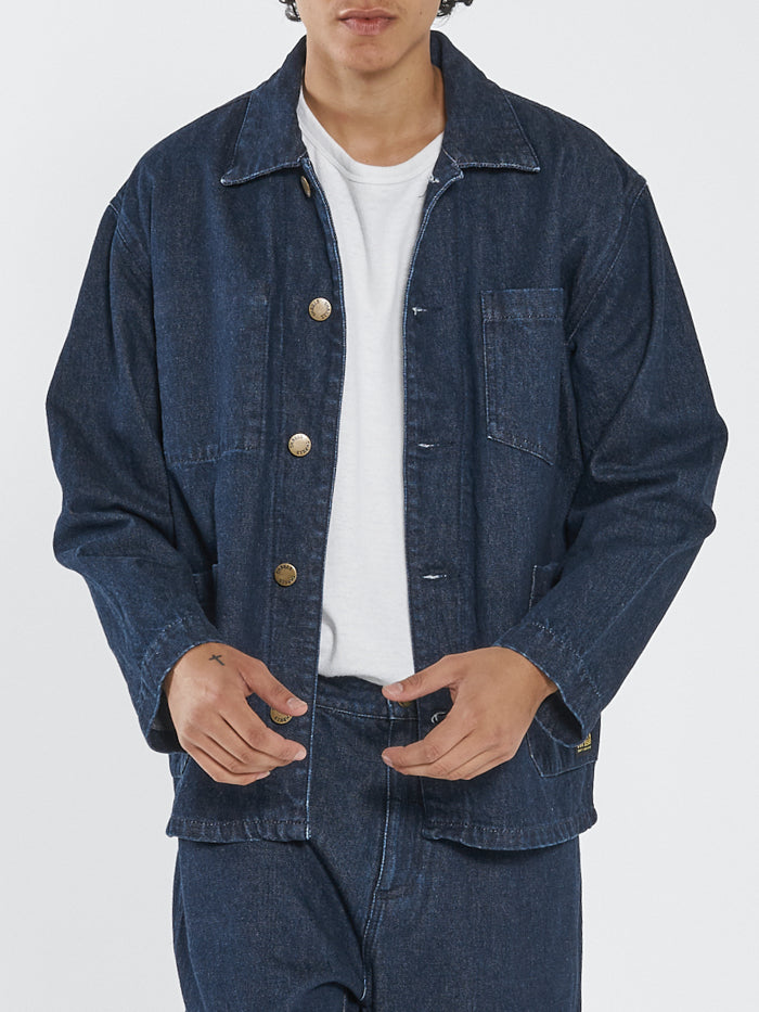 Work Shop Jacket - Indigo Rinse