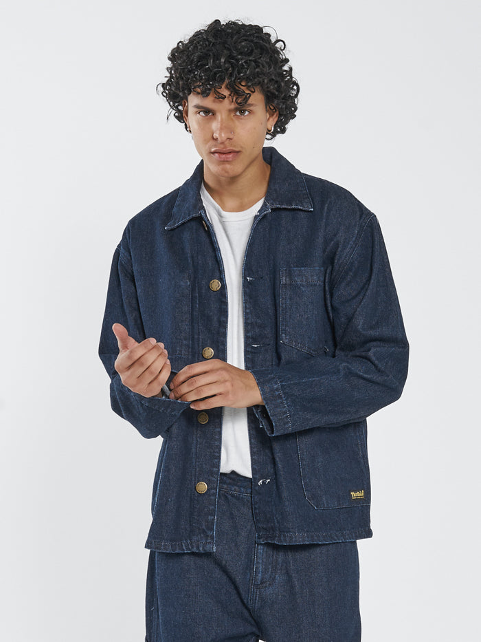 Work Shop Jacket - Indigo Rinse