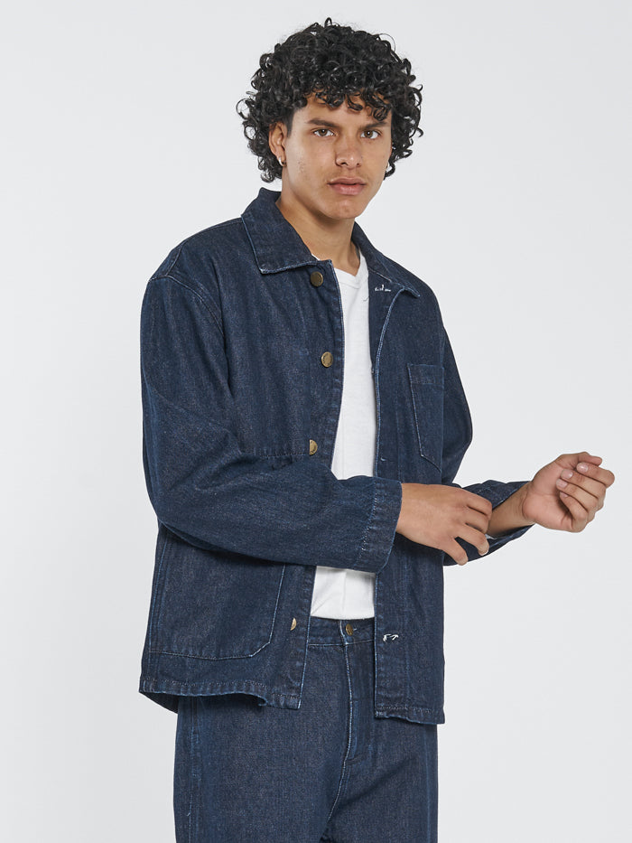 Work Shop Jacket - Indigo Rinse