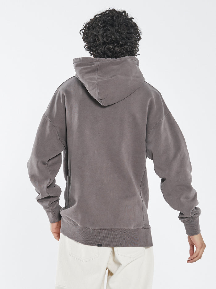 Minimal Thrills Slouch Pull On Hood - Plum