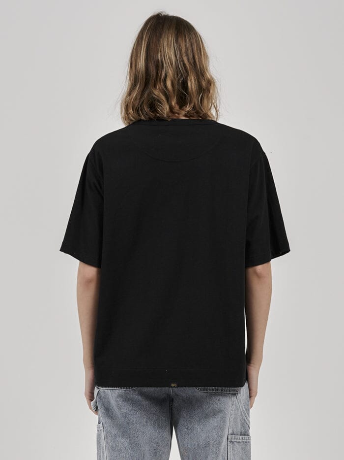 Hard Yakka x Thrills Union Box Tee - Black