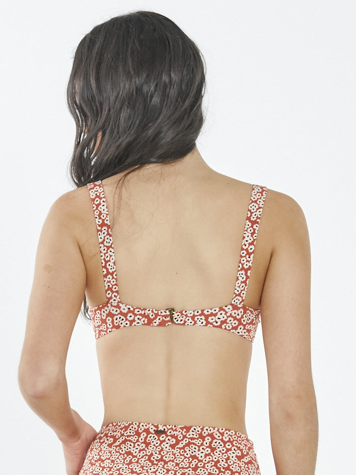 Mallory Underwire Bikini Top - Red