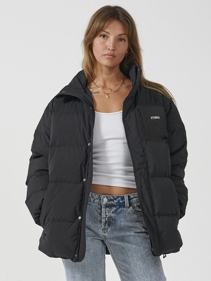 Puff cheap black jacket