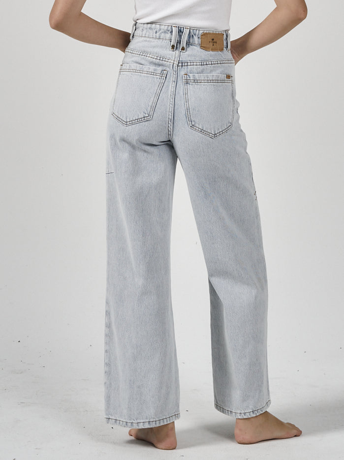 Holly High Rise Wide Jean- Faded Generation Blue