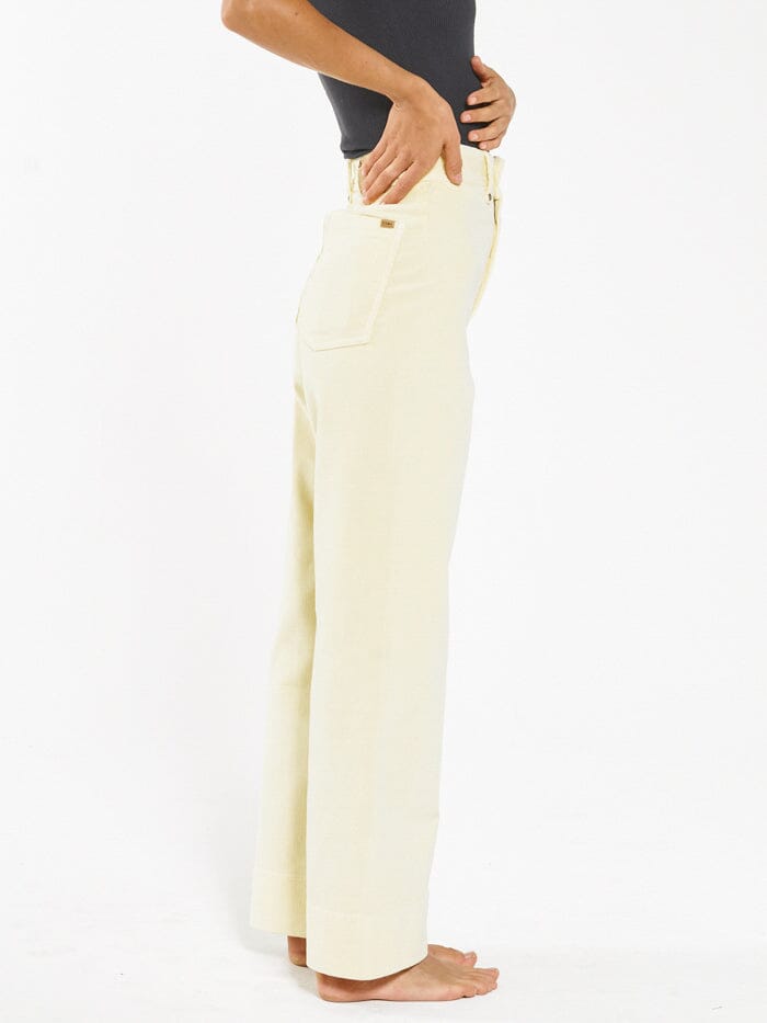 Belle Full Length Cord Pant - Sunlight