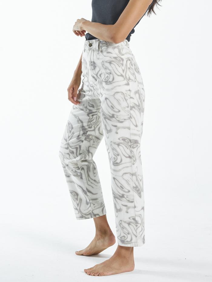Marbled Paradise Pant - Tofu