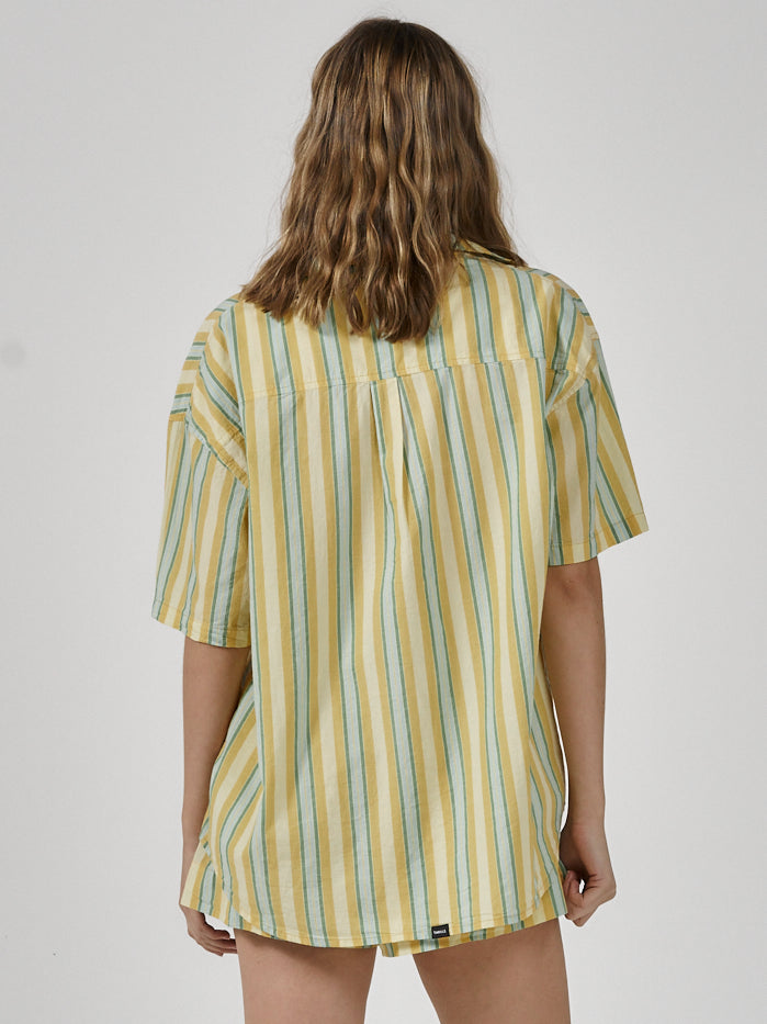 Salon Short Sleeve Shirt - Citrus