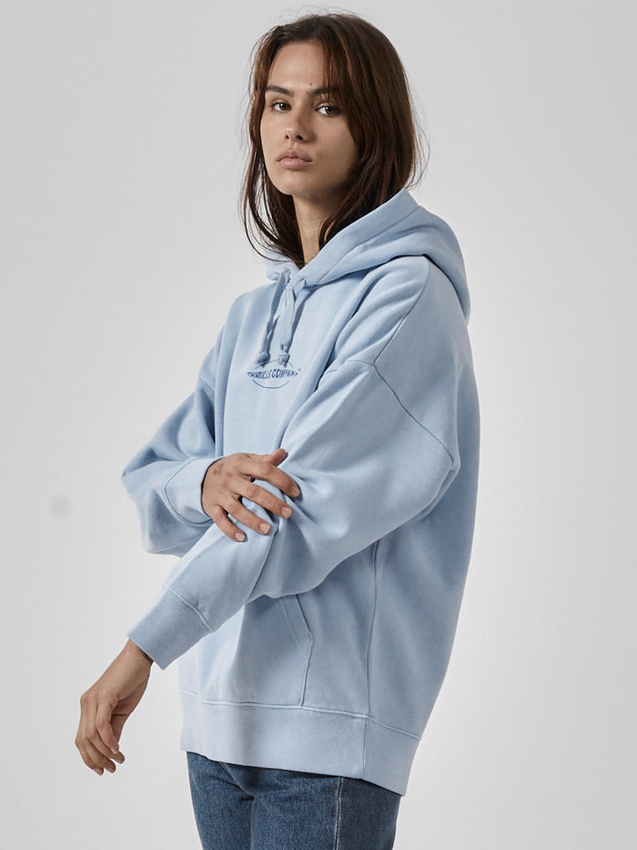 Orbit Fleece Hood - Powder Blue