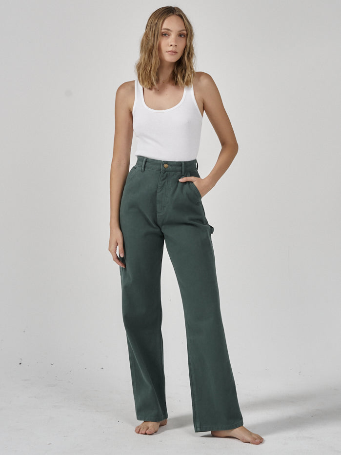 Carpenter Full Length Pant - Mallard Green