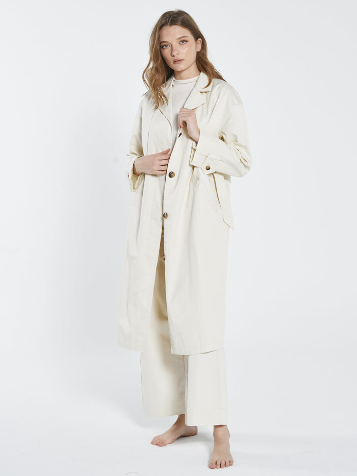 Harvey Trench Coat - Tofu