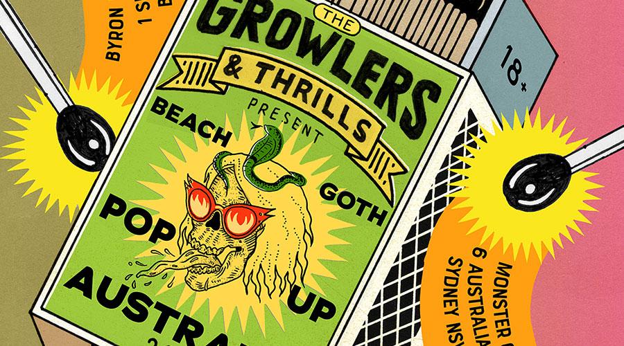 🚨 THE GROWLERS POP UP EVENTS 🚨