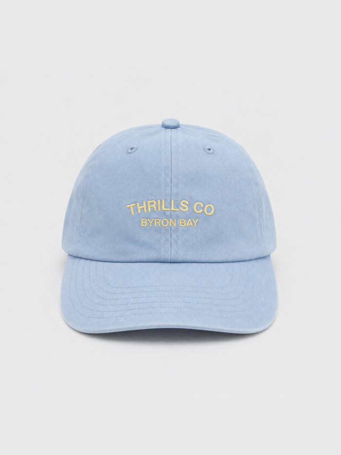 Thrills Co 6 Panel Cap - Sky Blue