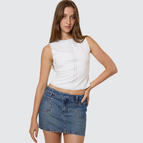 Womens Denim Skirts