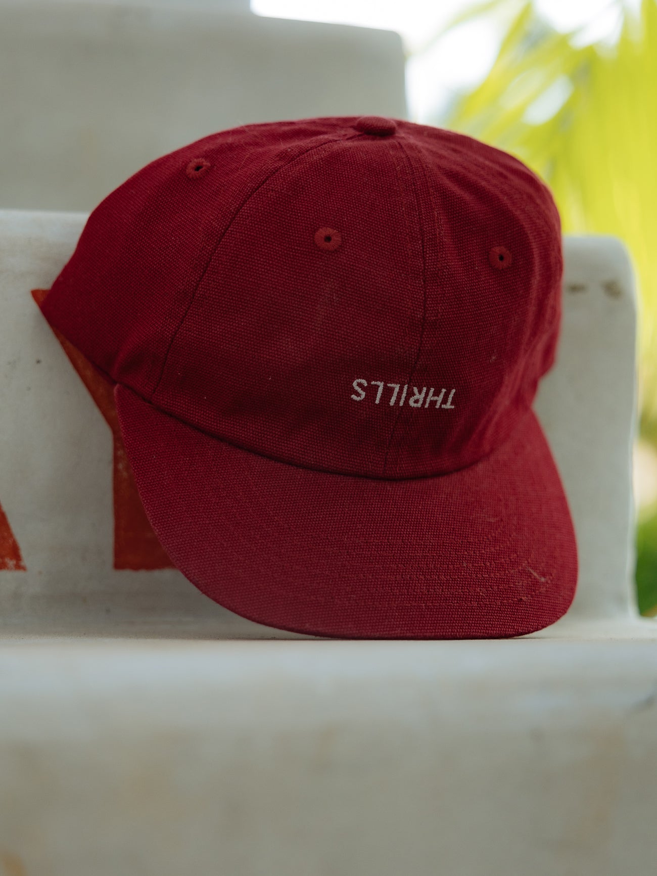 Minimal Thrills 6 Panel Cap - Cabernet