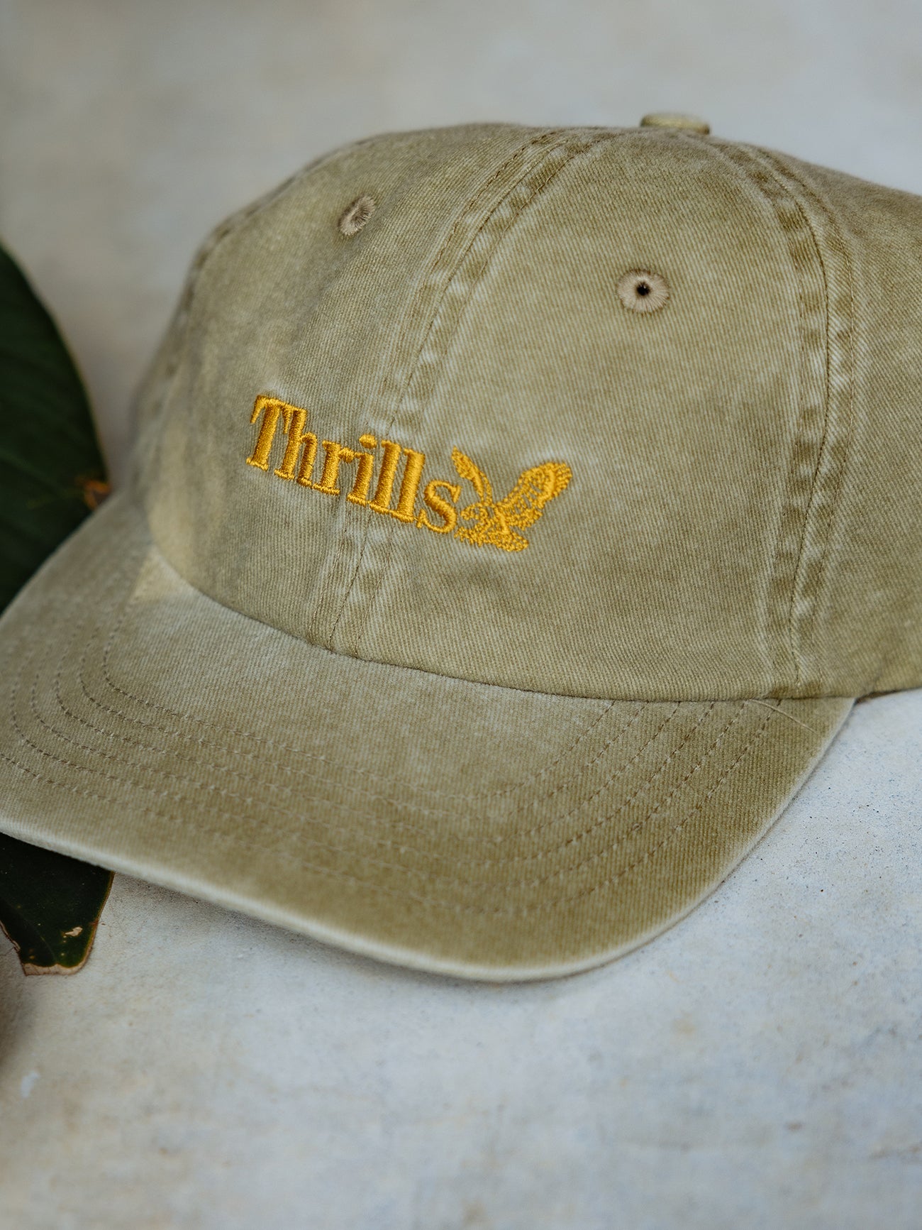 Thrills Workwear 6 Panel Cap - Eucalyptus