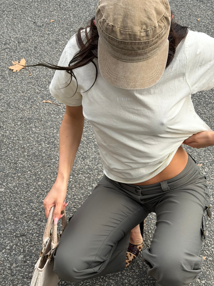 Minimal Thrills Relaxed Tee - Butter Cream