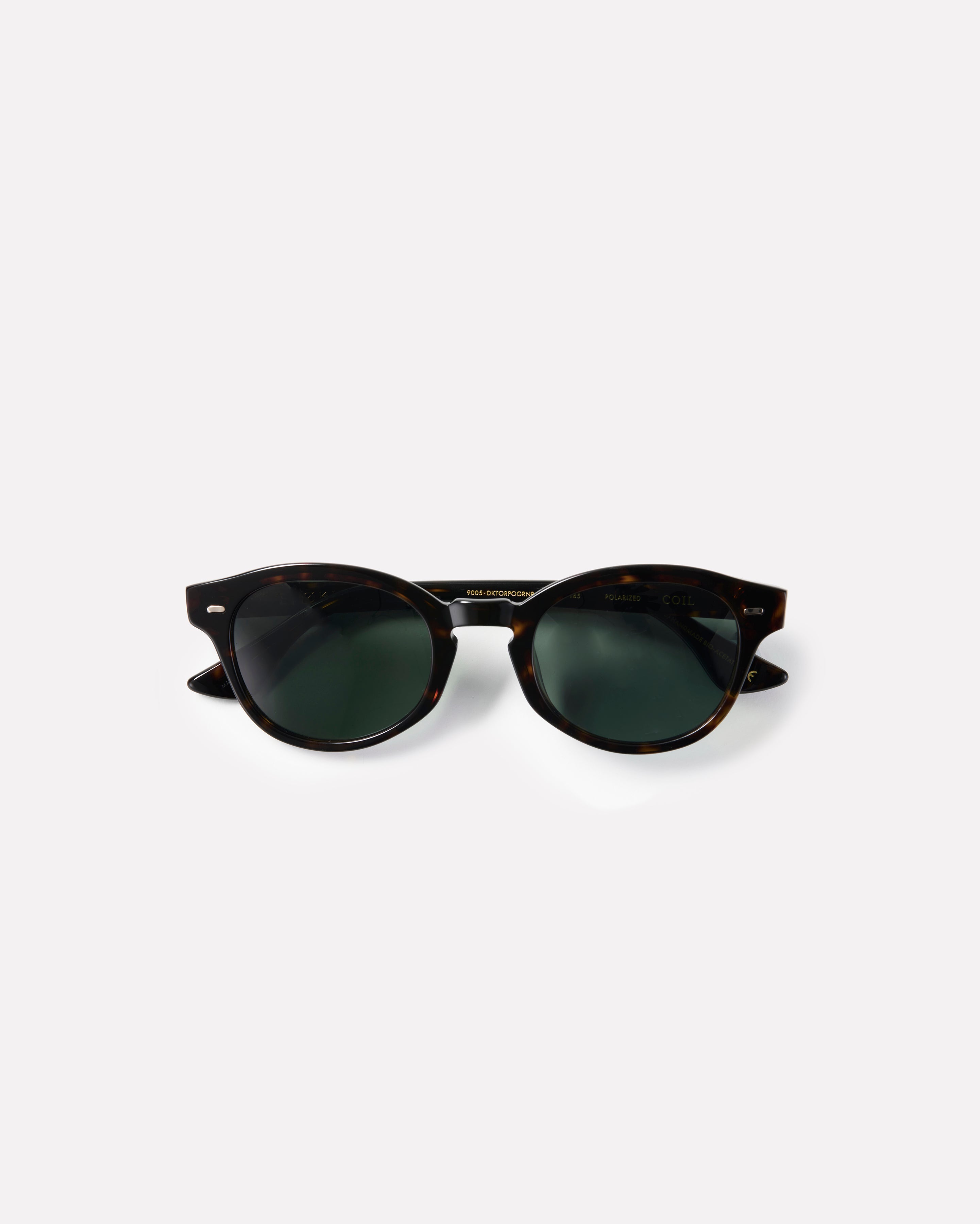 EPOKHE Coil - Dark Tortoise Polished / Green Polarized