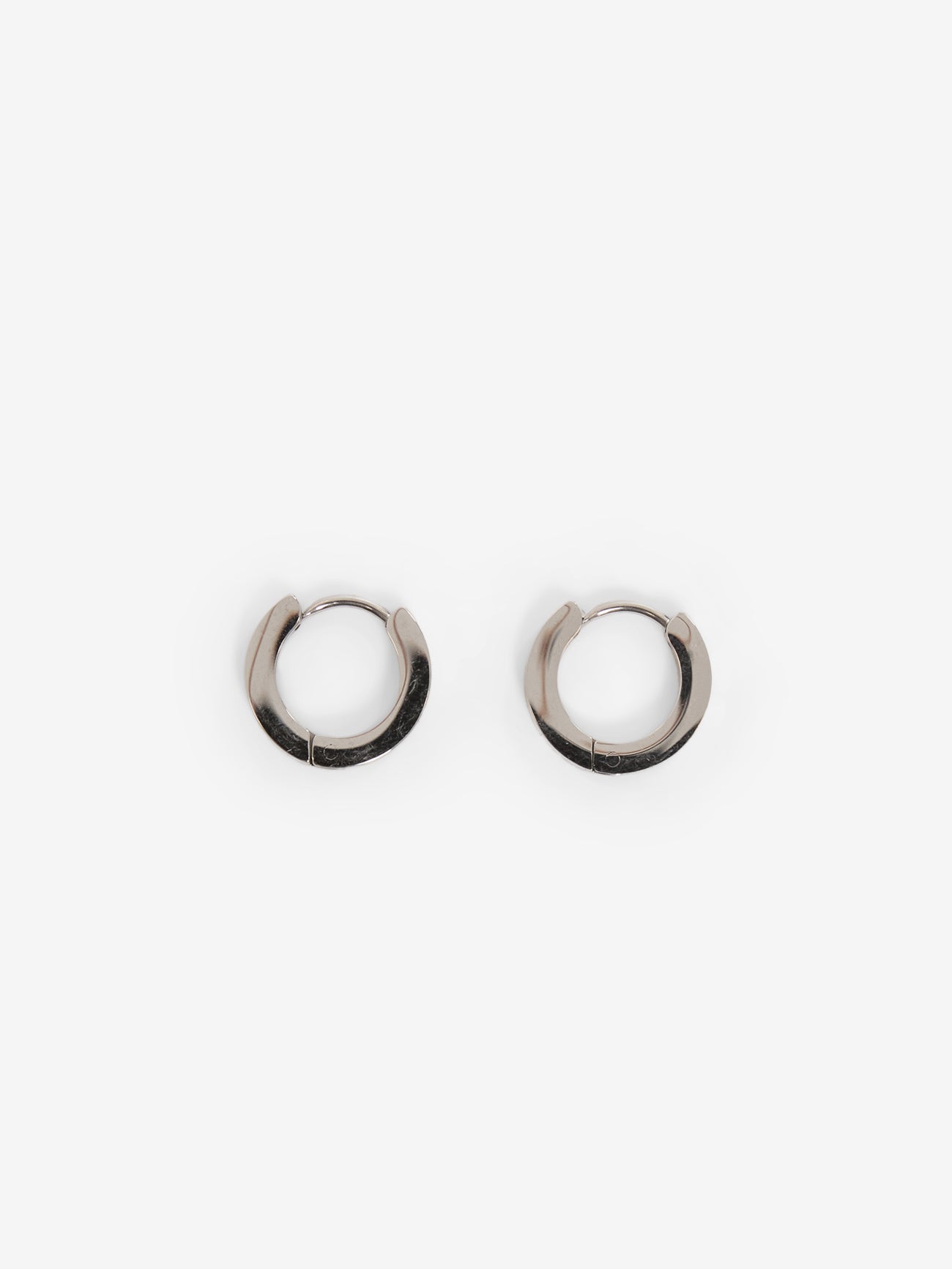 Ace Hoops - Silver - 10mm - Margaux Lee