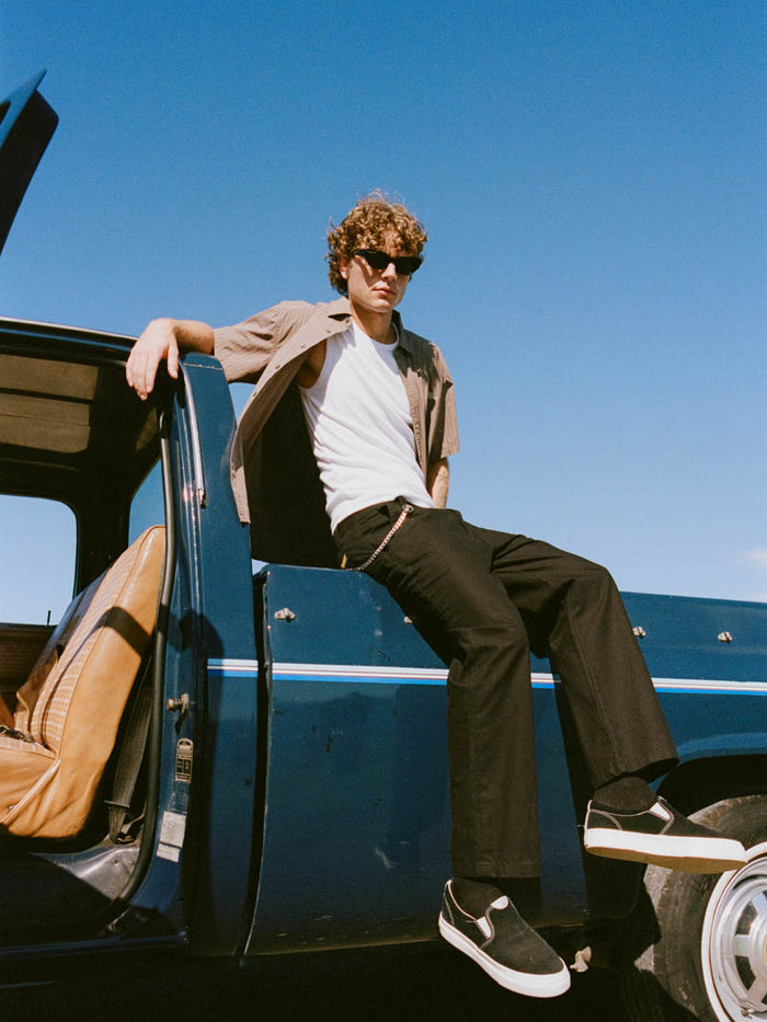 Thrills Union Slacker Work Pant - Pirate Black